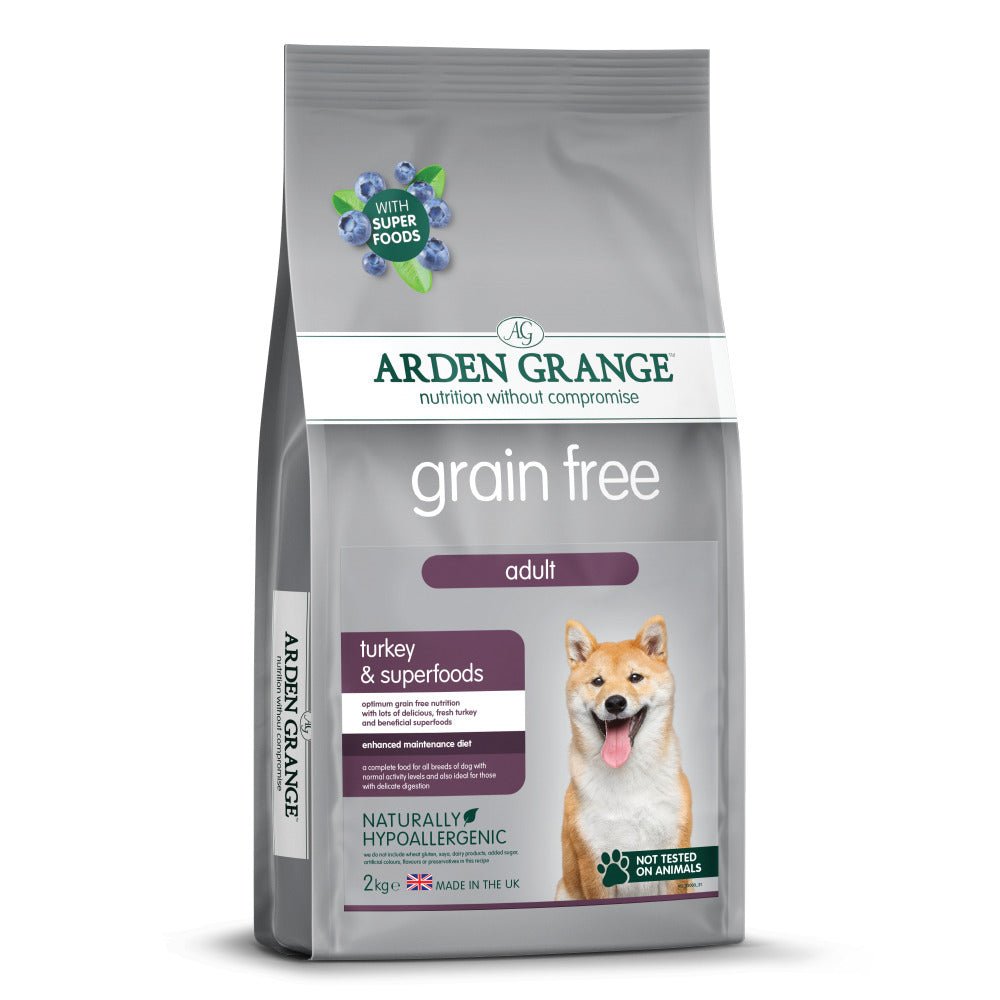 Arden Grange Adult Grain Free Turkey & Superfoods, Arden Grange, 12 kg