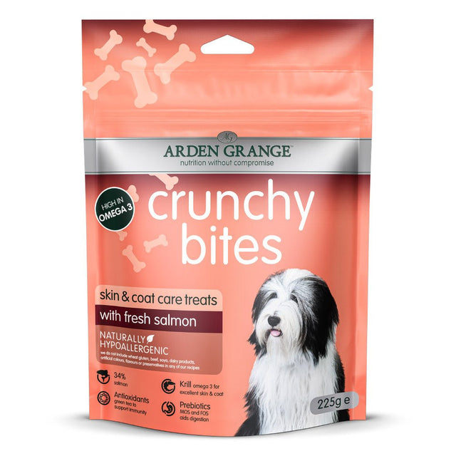 Arden Grange Crunchy Bites Salmon Dog Treats, Arden Grange,