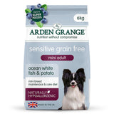 Arden Grange Mini Adult Dog Sensitive Grain Free Fish & Potato Dry Food, Arden Grange, 6 kg