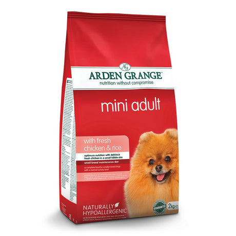 Arden Grange Mini Adult Dog with Chicken & Rice Dry Food, Arden Grange, 2 kg