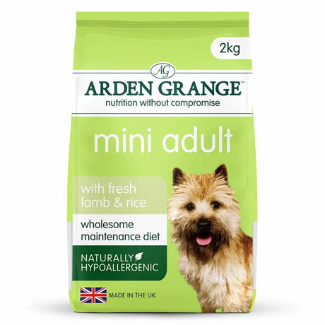 Arden Grange Mini Adult Dog with Lamb & Rice Dry Food, Arden Grange, 2 kg