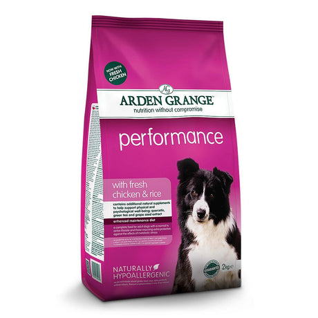 Arden Grange Performance Adult Dog Chicken Dry Food - 12 kg, Arden Grange,