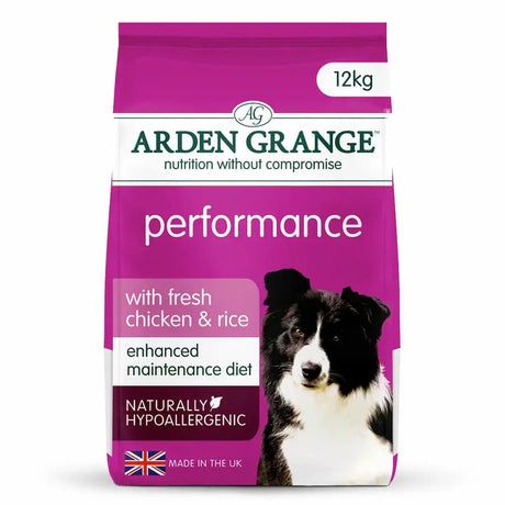 Arden Grange Performance Adult Dog Chicken Dry Food - 12 kg, Arden Grange,