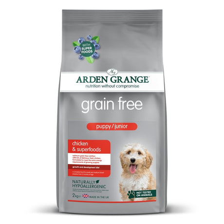 Arden Grange Puppy/Junior Grain Free Chicken & Superfoods, Arden Grange, 12 kg