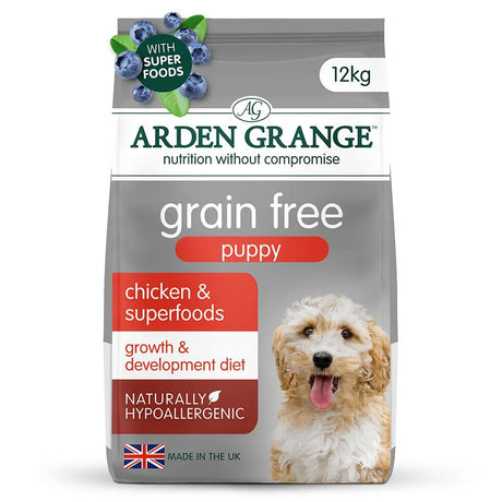 Arden Grange Puppy/Junior Grain Free Chicken & Superfoods, Arden Grange, 12 kg