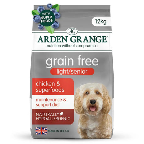 Arden Grange Senior/Light Grain Free Chicken & Superfoods, Arden Grange, 12 kg