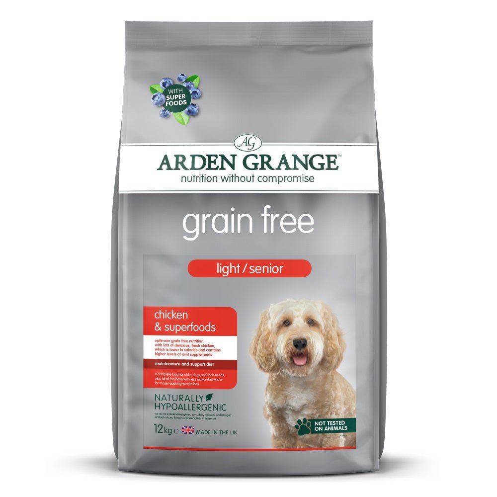 Arden Grange Senior/Light Grain Free Chicken & Superfoods, Arden Grange, 12 kg