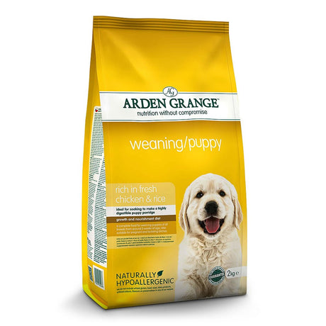 Arden Grange Weaning/Puppy Dry Dog Food - 2kg, Arden Grange,