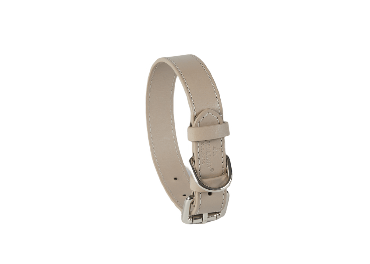 Baker & Bray Ash Eco Friendly Leather Dog Collar, Baker & Bray, XS