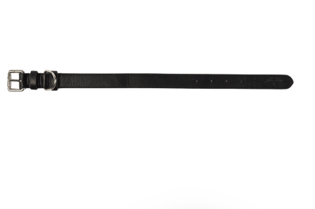 Baker & Bray Black Eco Friendly Leather Dog Collar, Baker & Bray, XS