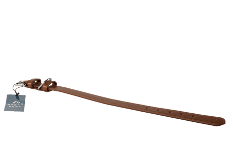 Baker & Bray Brown Eco Friendly Leather Dog Collar, Baker & Bray, XS