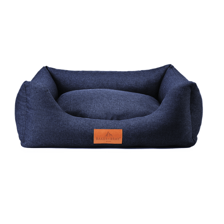 Baker & Bray Interchangeable Spare Covers For The Ultimate Eco Orthopaedic Luxury Dog Bed, Baker & Bray, Navy Blue