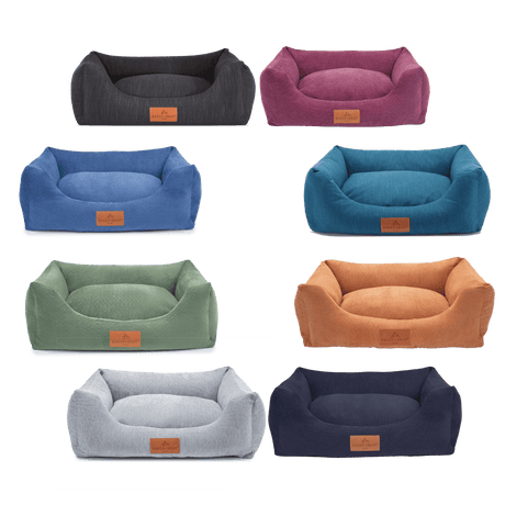 Baker & Bray Interchangeable Spare Covers For The Ultimate Eco Orthopaedic Luxury Dog Bed, Baker & Bray, Slate Grey