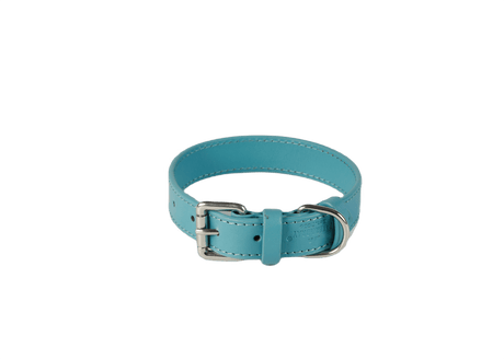 Baker & Bray Lagoon Eco Friendly Leather Dog Collar, Baker & Bray, XS