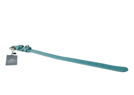 Baker & Bray Lagoon Eco Friendly Leather Dog Collar, Baker & Bray, XS