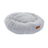 Baker & Bray The Donut - Light Grey Eco Friendly Luxury Calming Donut Dog Bed, Baker & Bray, Large (100cm)