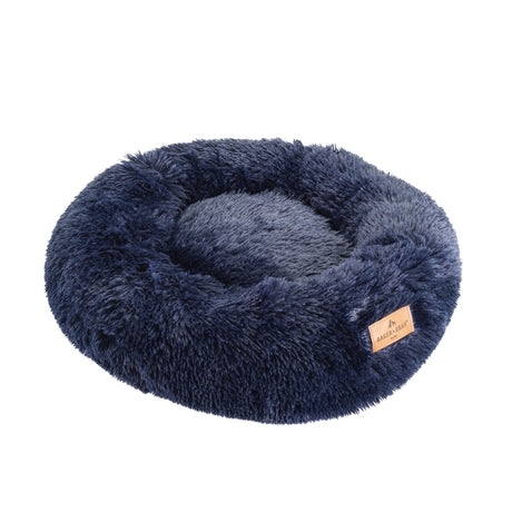 Baker & Bray The Donut - Navy Eco Friendly Luxury Calming Donut Dog Bed, Baker & Bray, Small (60cm)