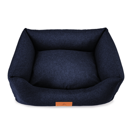 Baker & Bray The Ultimate - Navy Blue, Eco Orthopaedic Luxury Dog Bed, Baker & Bray, XL (128cm)