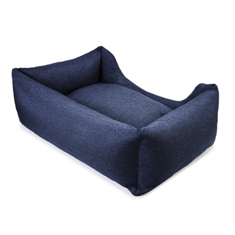 Baker & Bray The Ultimate - Navy Blue, Eco Orthopaedic Luxury Dog Bed, Baker & Bray, XL (128cm)