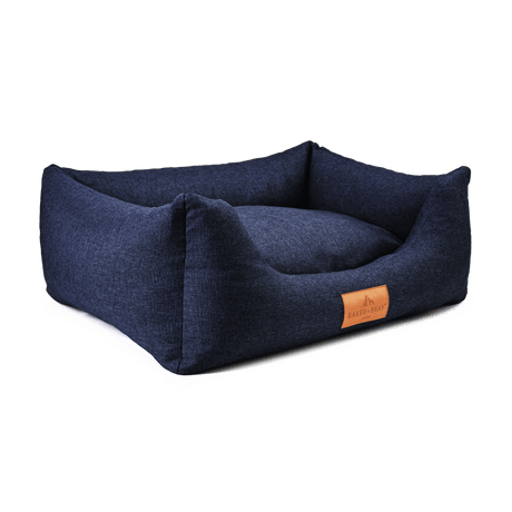 Baker & Bray The Ultimate - Navy Blue, Eco Orthopaedic Luxury Dog Bed, Baker & Bray, XL (128cm)