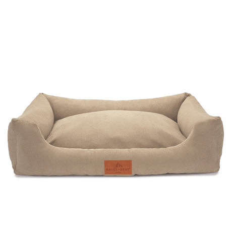 Baker & Bray The Ultimate - Oatmeal Beige, Eco Orthopaedic Luxury Dog Bed, Baker & Bray, L (100cm)