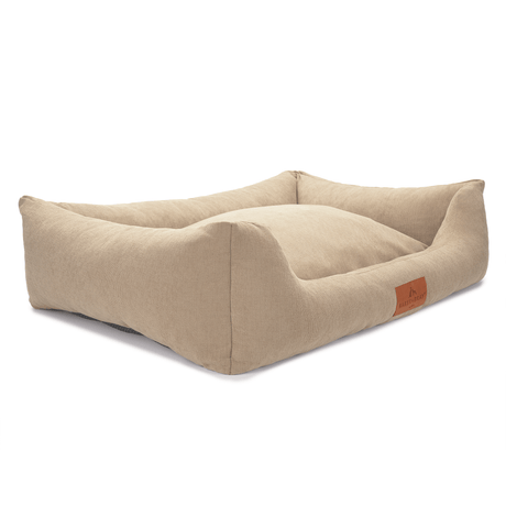 Baker & Bray The Ultimate - Oatmeal Beige, Eco Orthopaedic Luxury Dog Bed, Baker & Bray, L (100cm)