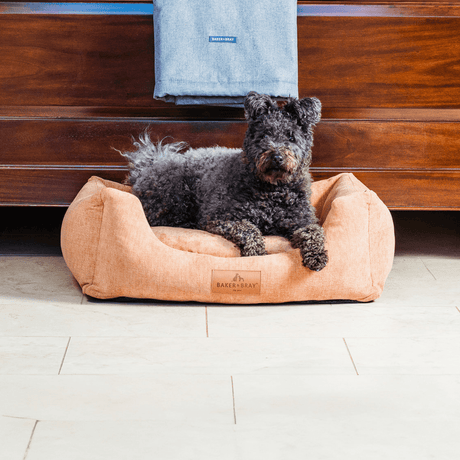 Baker & Bray The Ultimate - Peach Fuzz, Eco Orthopaedic Luxury Dog Bed, Baker & Bray, XS (60cm)
