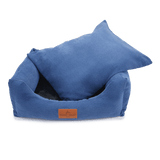 Baker & Bray The Ultimate - Regal Blue, Eco Orthopaedic Luxury Dog Bed, Baker & Bray, L (100cm)