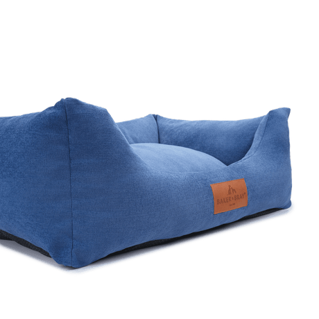 Baker & Bray The Ultimate - Regal Blue, Eco Orthopaedic Luxury Dog Bed, Baker & Bray, L (100cm)