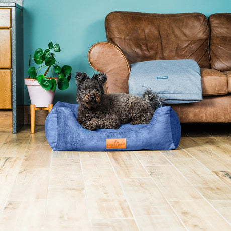 Baker & Bray The Ultimate - Regal Blue, Eco Orthopaedic Luxury Dog Bed, Baker & Bray, L (100cm)