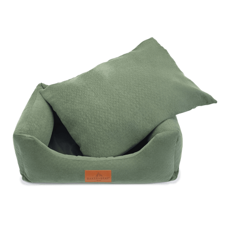 Baker & Bray The Ultimate - Sage Green, Eco Orthopaedic Luxury Dog Bed, Baker & Bray, L (100cm)