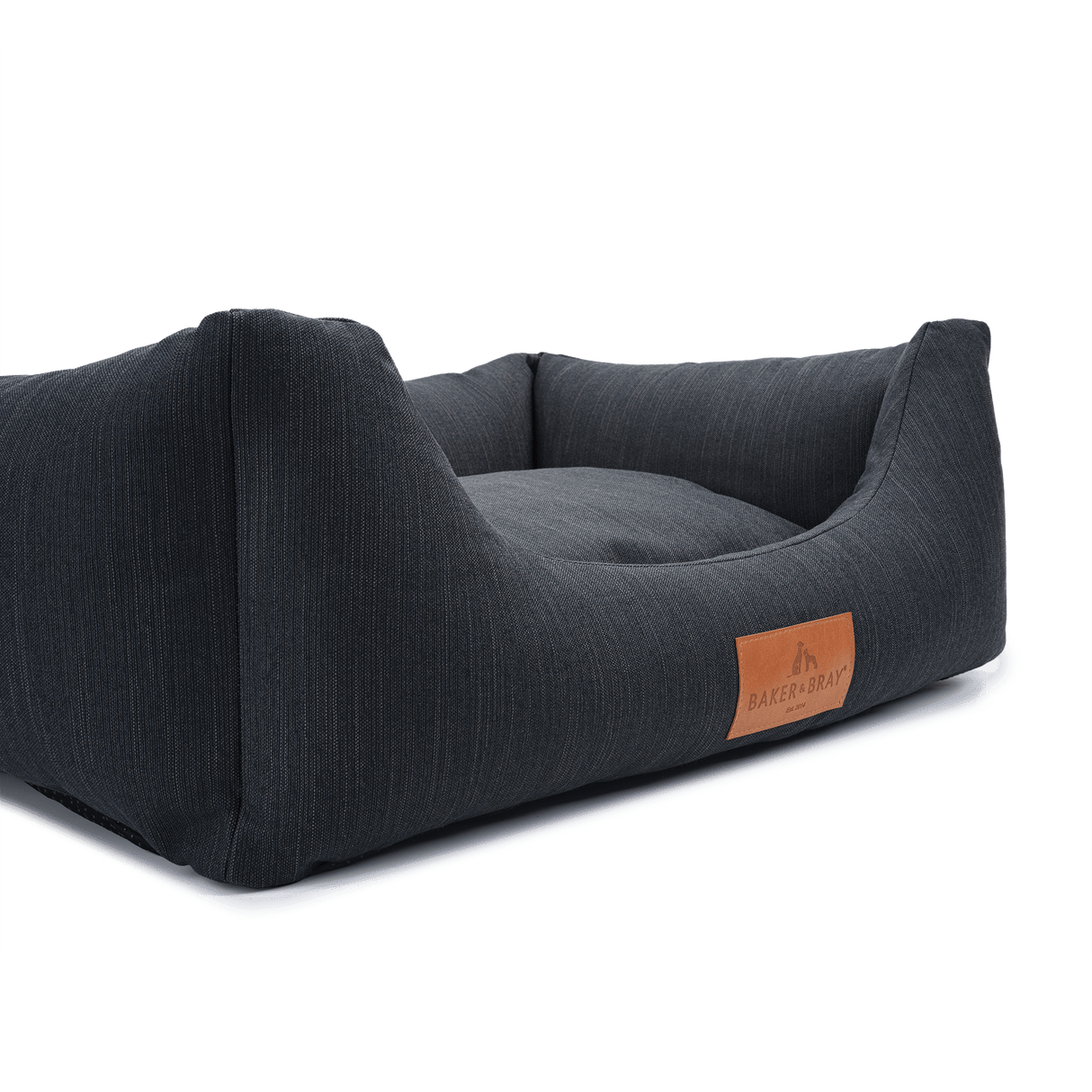 Baker & Bray The Ultimate - Slate Grey, Eco Orthopaedic Luxury Dog Bed, Baker & Bray, L (100cm)
