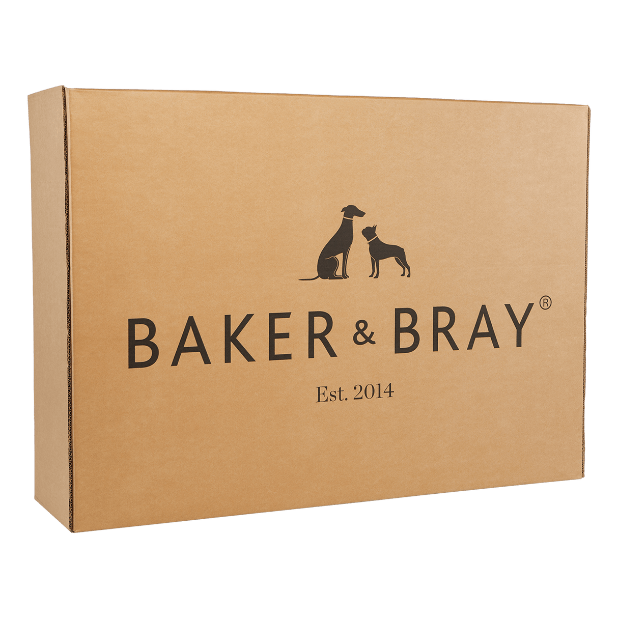 Baker & Bray The Ultimate - Stone Grey, Eco Orthopaedic Luxury Dog Bed, Baker & Bray, L (100cm)