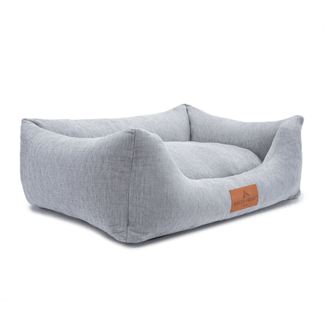 Baker & Bray The Ultimate - Stone Grey, Eco Orthopaedic Luxury Dog Bed, Baker & Bray, L (100cm)