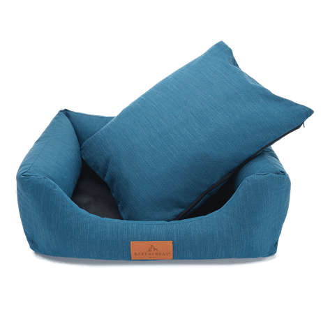 Baker & Bray The Ultimate - Teal Blue - Green, Eco Orthopaedic Luxury Dog Bed, Baker & Bray, L (100cm)