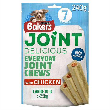 Bakers Joint Delicious Large Dog Chicken Dog Chews - 6 x Pack, Bakers,