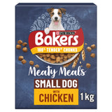 Bakers Meaty Meals Small Dog Dry Food with Chicken - 5 x 1kg Boxes, Bakers,