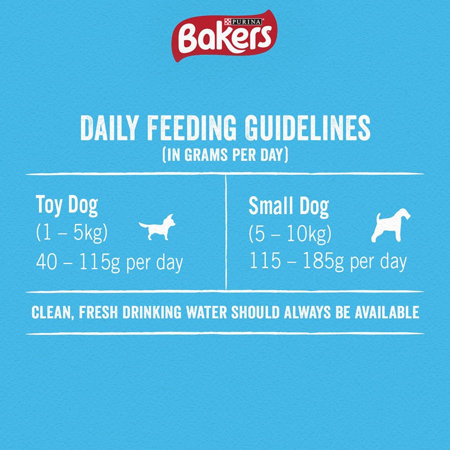 Bakers Small Dog Dry Food with Beef & Veg, Bakers, 10 kg