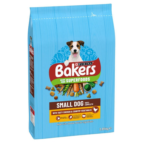 Bakers Small Dog Dry Food with Chicken & Veg, Bakers, 2.85 kg