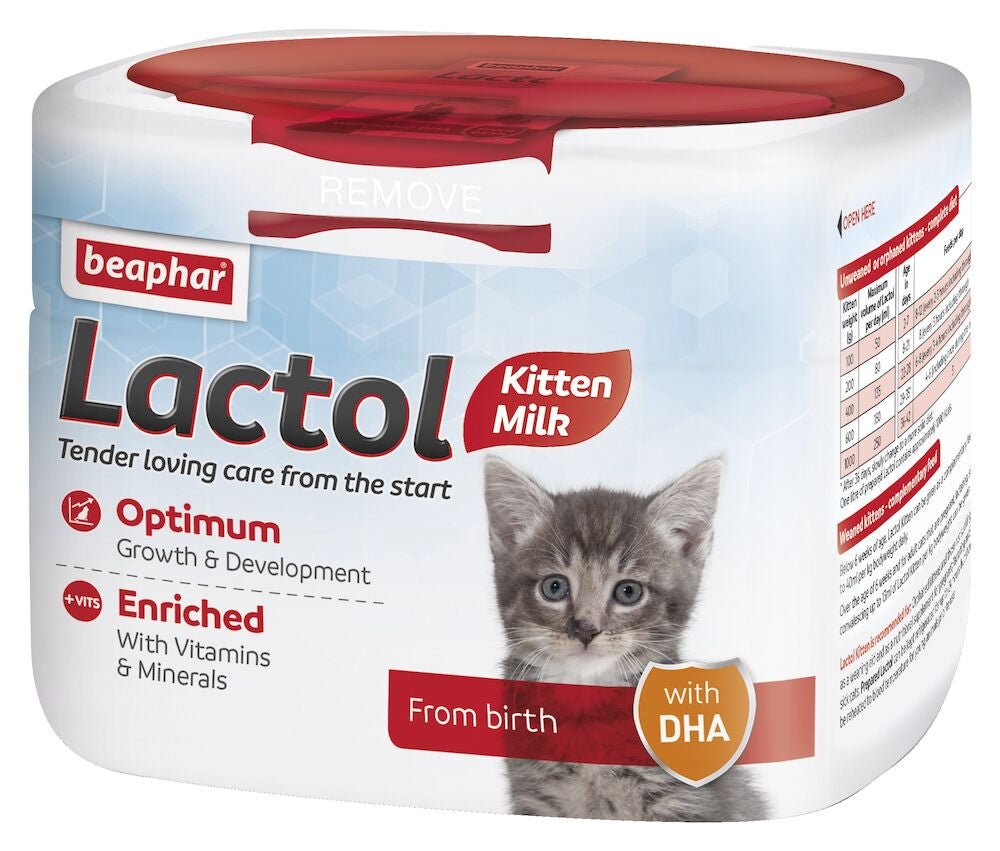 Beaphar Lactol Milk Replacer for Kittens – 250g, Beaphar,