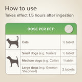 Beaphar StressLess Herbal Calming Tablets for Cats & Dogs - 20 Tablets x 6, Beaphar,