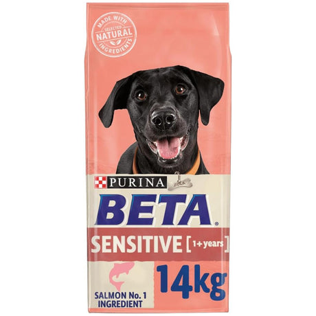 BETA Sensitive Salmon Dry Adult Dog Food, PURINA BETA, 14 kg