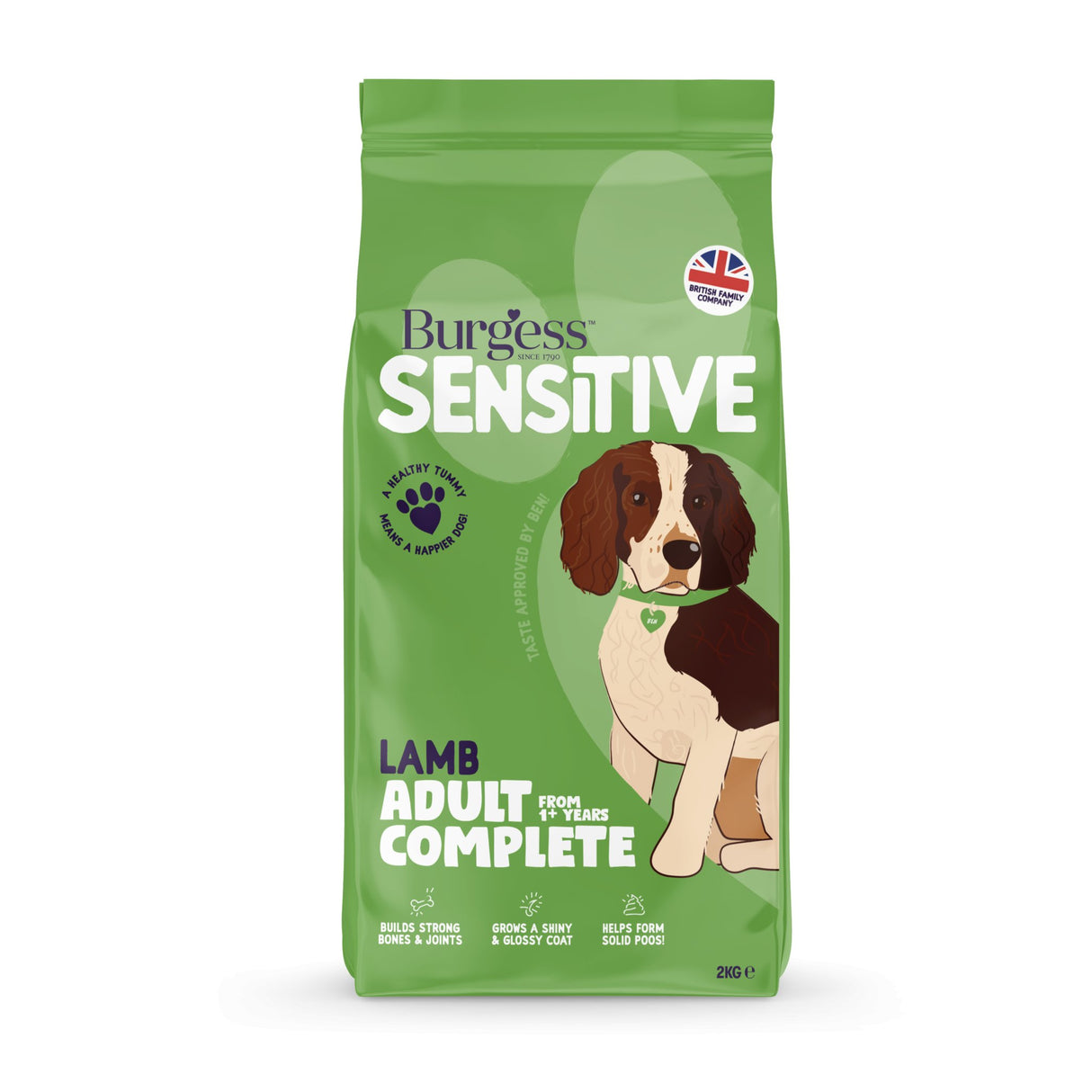 Burgess Sensitive Dog Lamb & Rice, Burgess, 2 kg