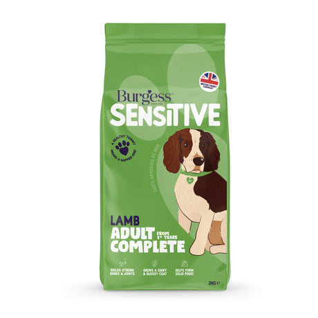 Burgess Sensitive Dog Lamb & Rice, Burgess, 2 kg