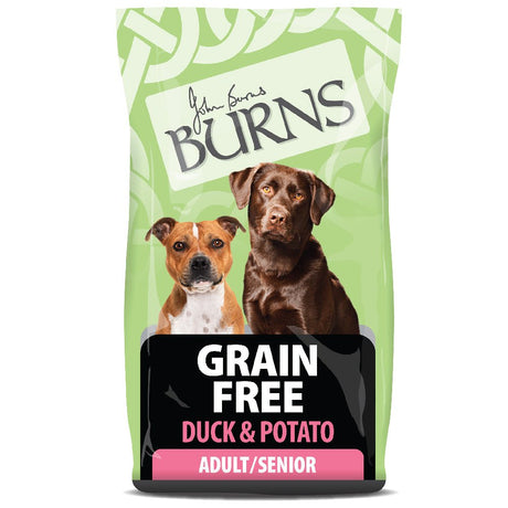 Burns Adult Dog Food Grain Free Duck & Potato, Burns, 6 kg