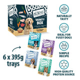 Burns Adult Dog Wet Food Trays Variety Box 6x395g, Burns,