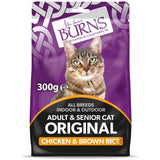 Burns Adult & Senior Cat Original Chicken & Brown Rice, Burns, 300g