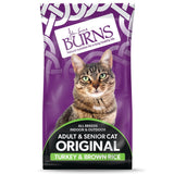 Burns Adult & Senior Cat Original Turkey & Brown Rice, Burns, 1.5 kg