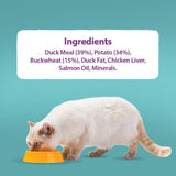 Burns Adult & Senior Cat Sensitive Grain Free Duck & Potato, Burns, 1.5 kg