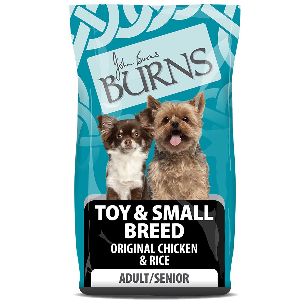 Burns Adult Small & Toy Breed Dog Food Chicken & Rice, Burns, 2 kg